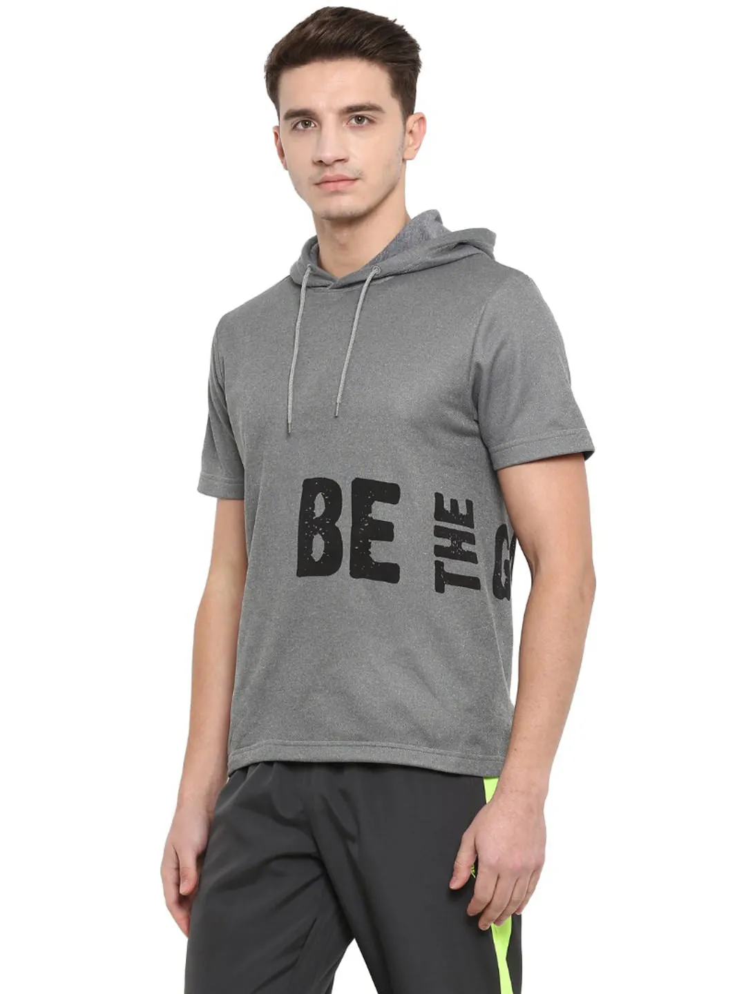 Alcis Men Printed Grey Sweatshirts