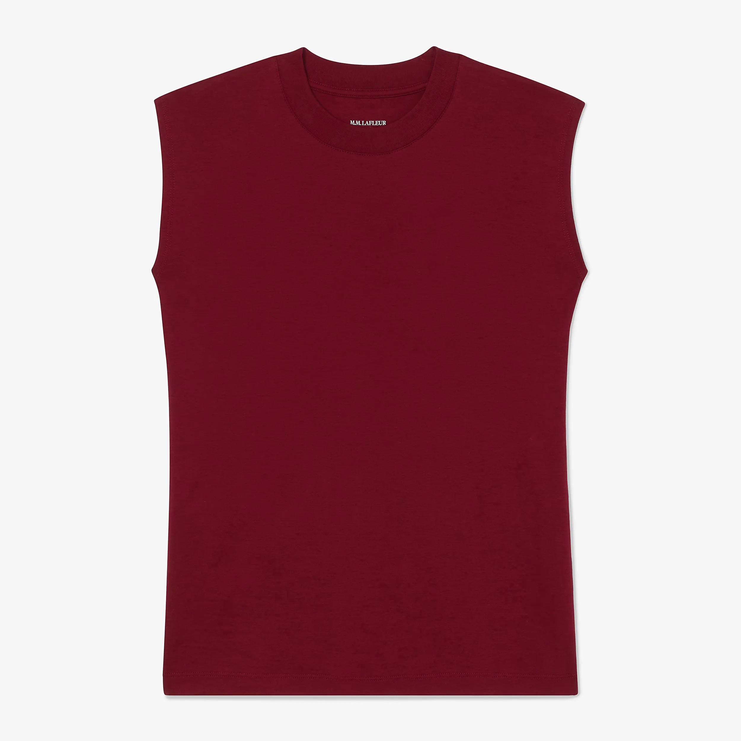 Alina T-Shirt - Pima Cotton :: Maroon