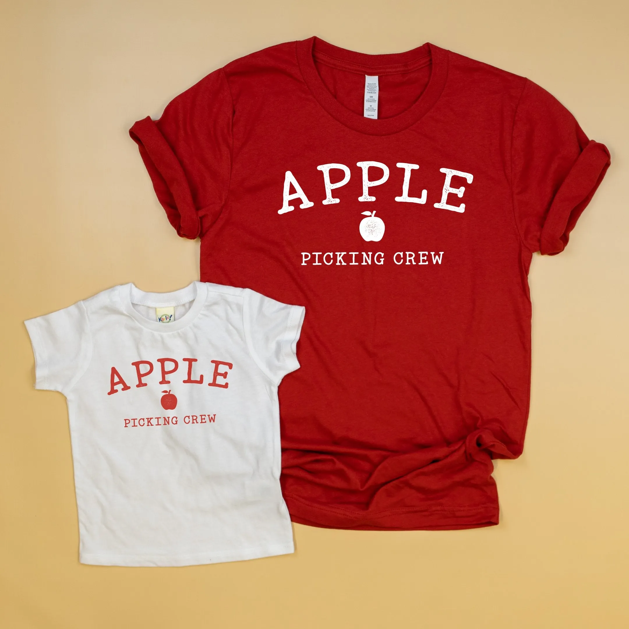 Apple Picking Adult Tshirt