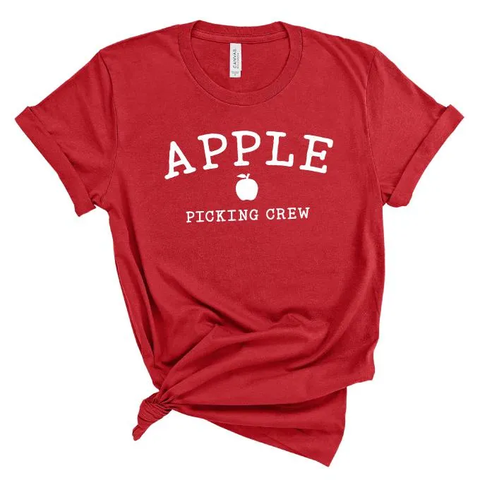 Apple Picking Adult Tshirt