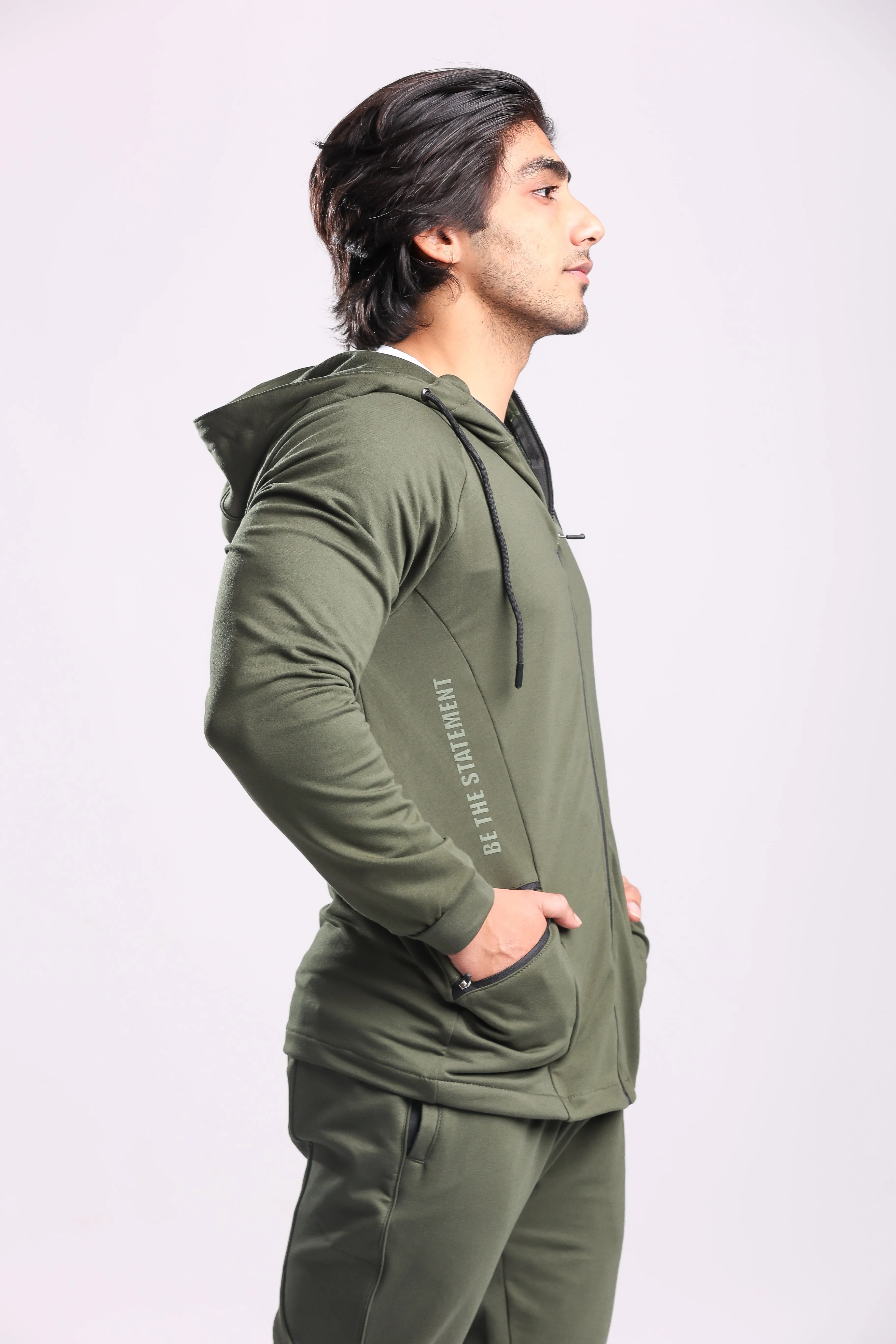 Athletic Training Hoodie- Olive