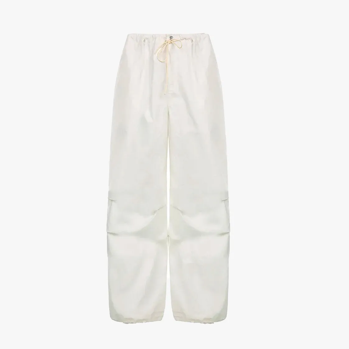 Baddie Drawstring Parachute Pants