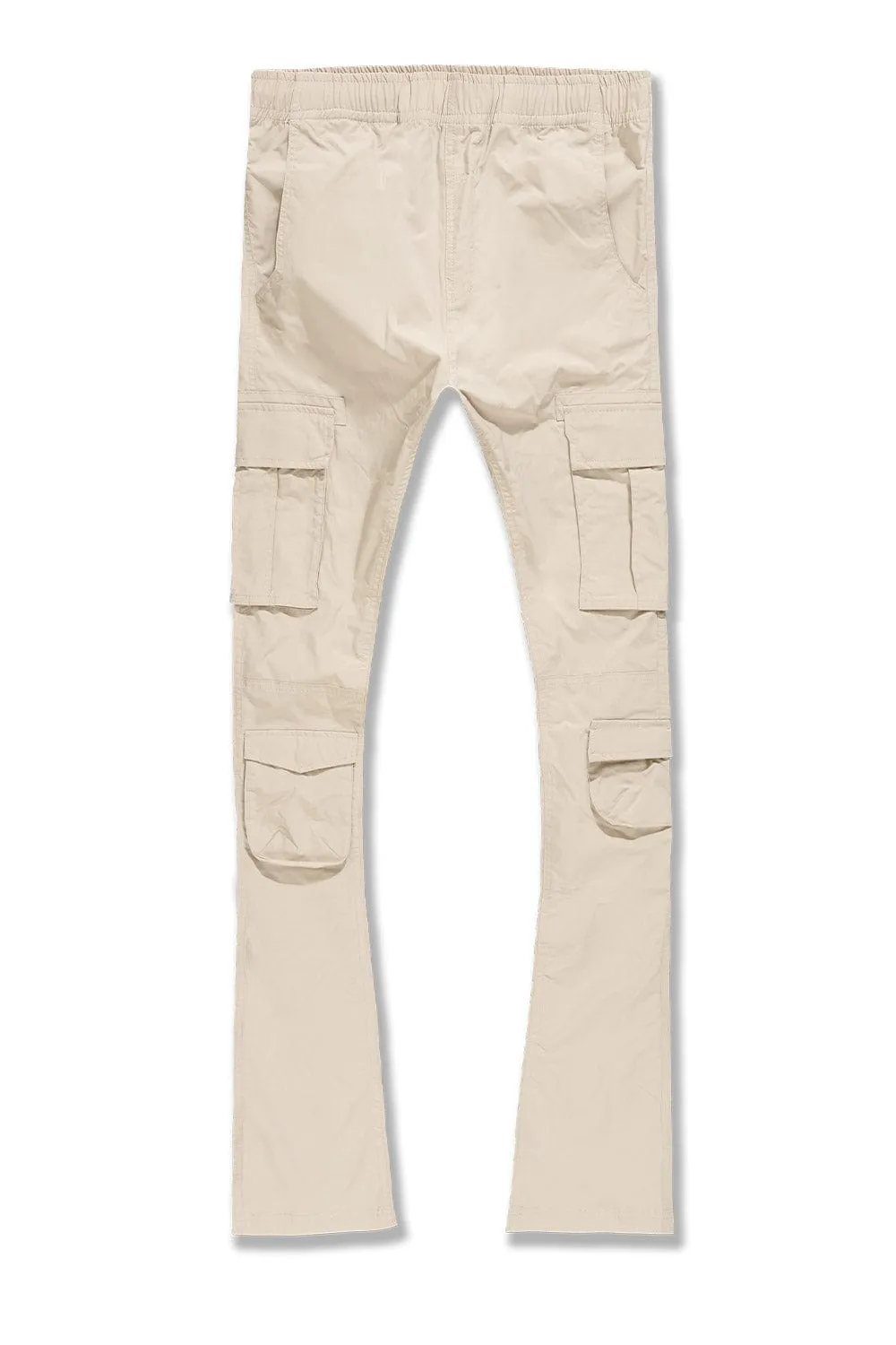 Big Men's Stacked Ventura Cargo Pants (Khaki)