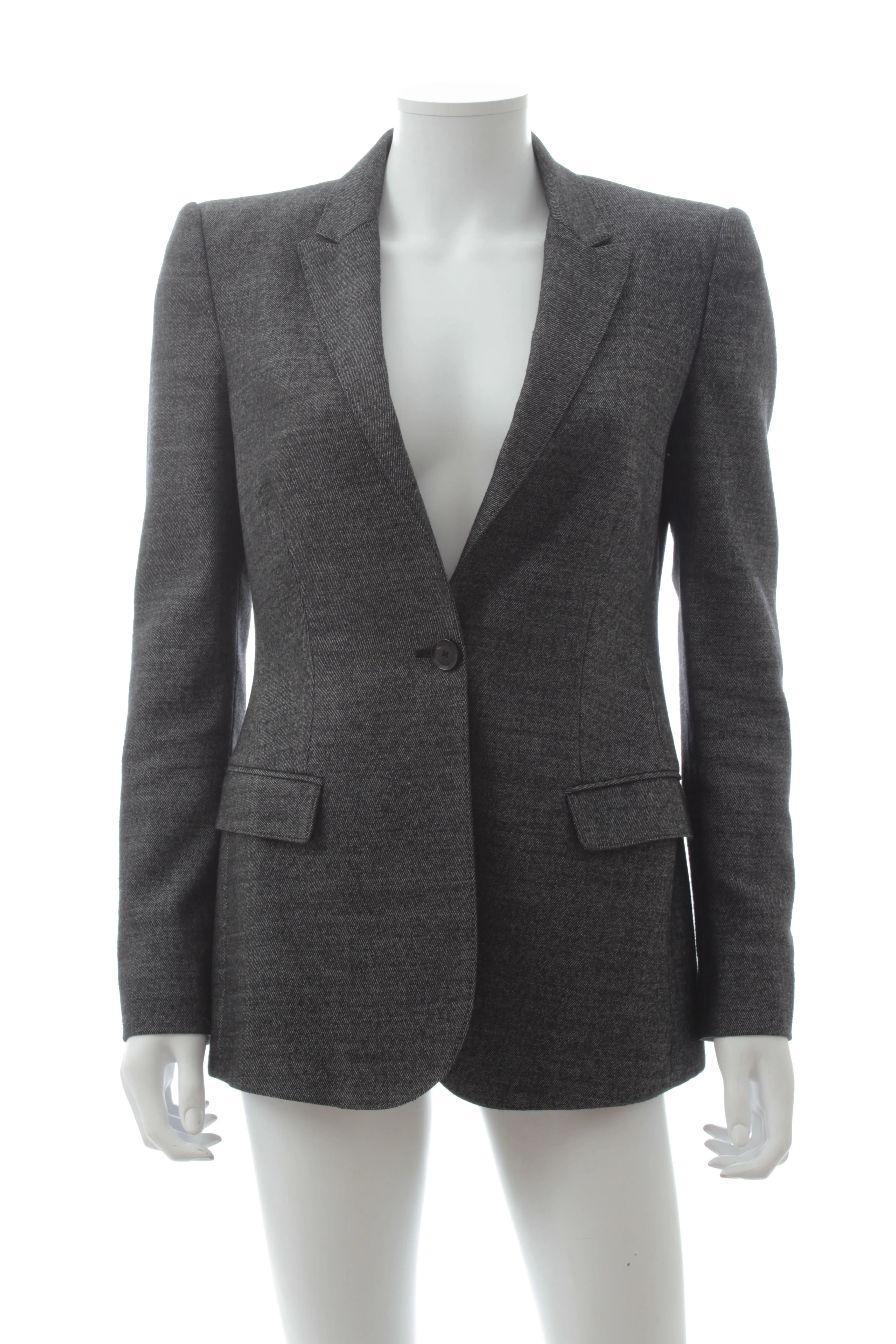 Burberry London Wool-Blend Tailored Blazer