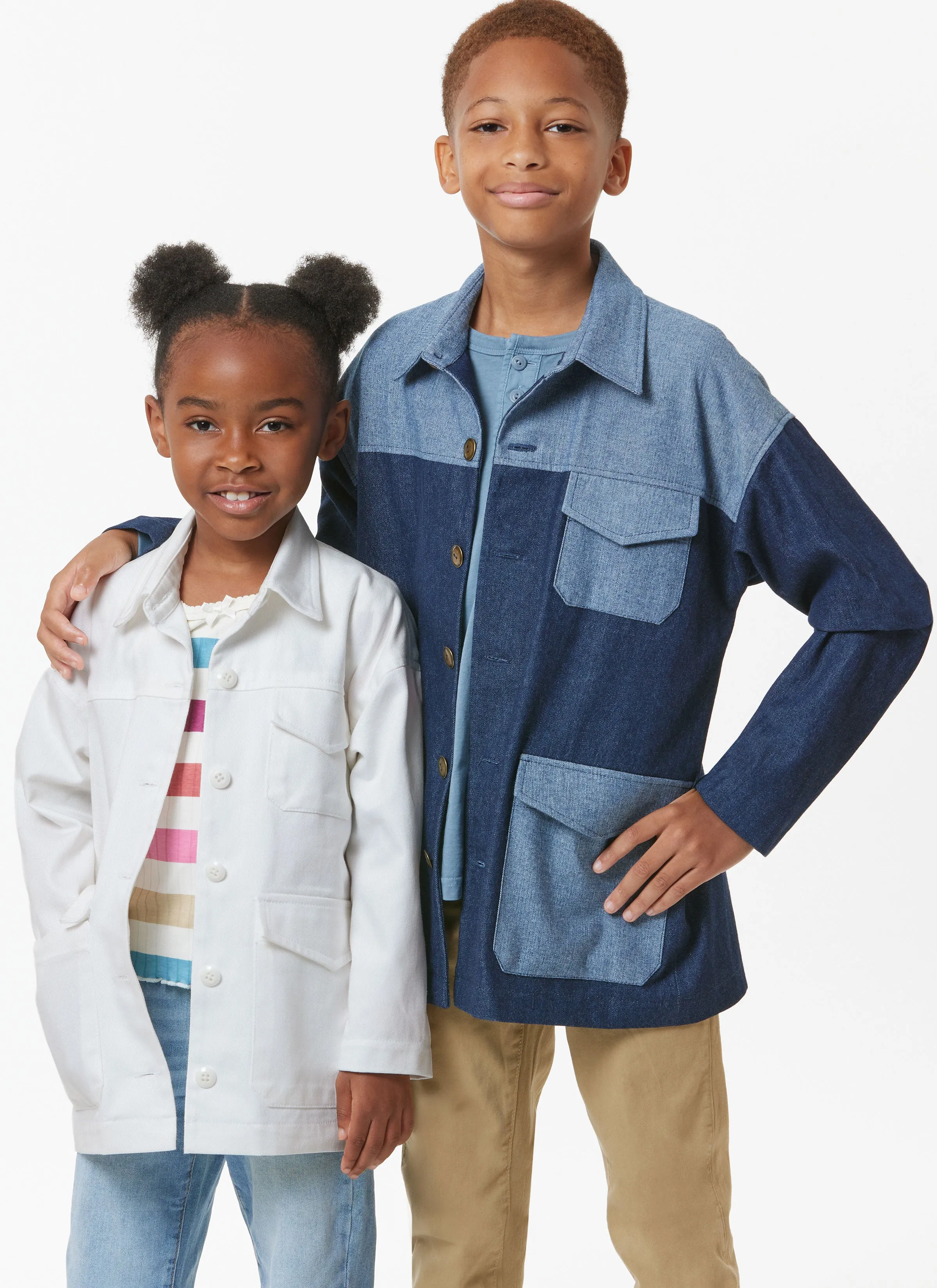 Butterick sewing pattern B7016 Girls', Boys' and Adults' Jackets