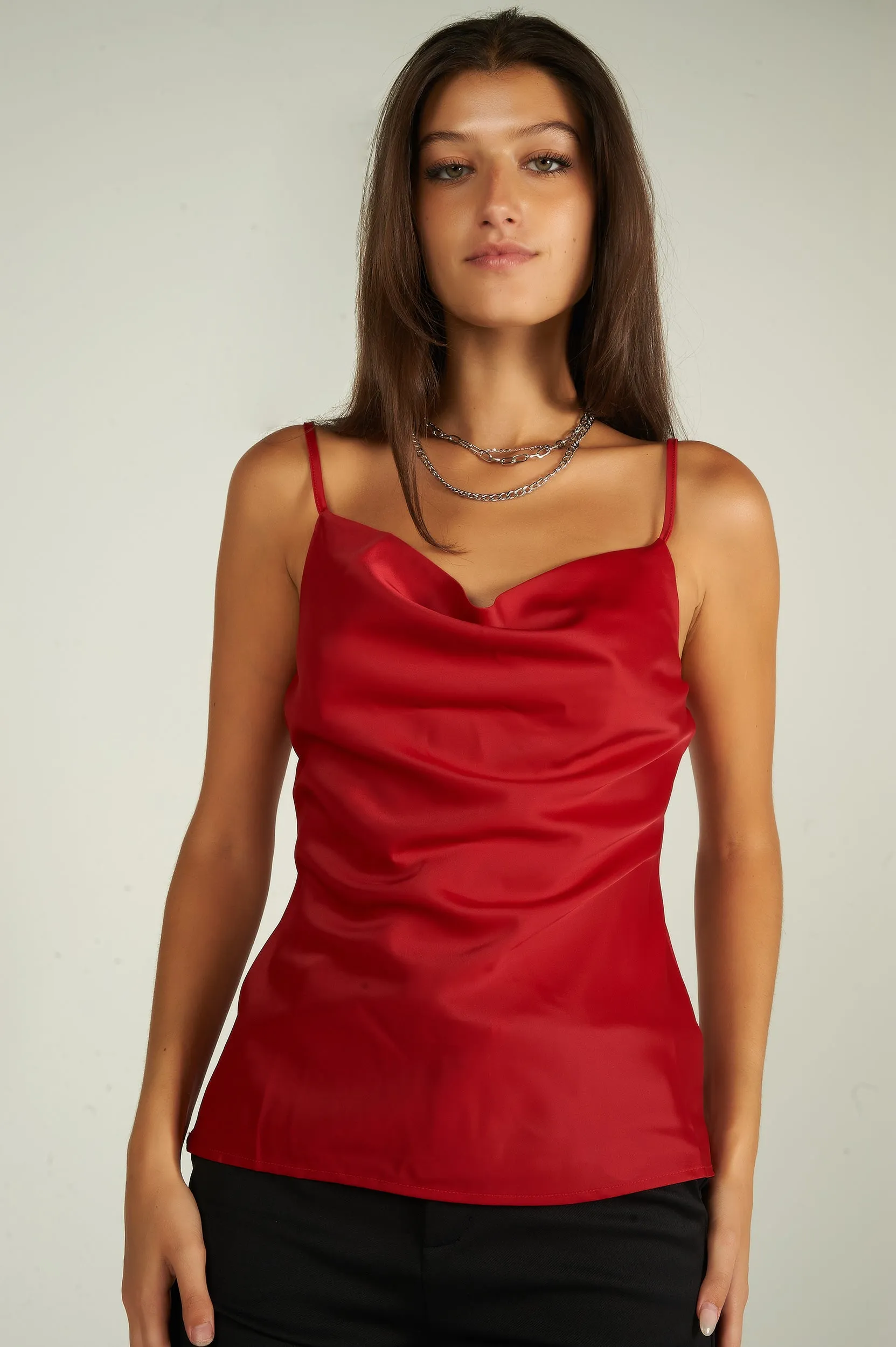 Camisole en satin - 99911-SCH010 - (E-B6)