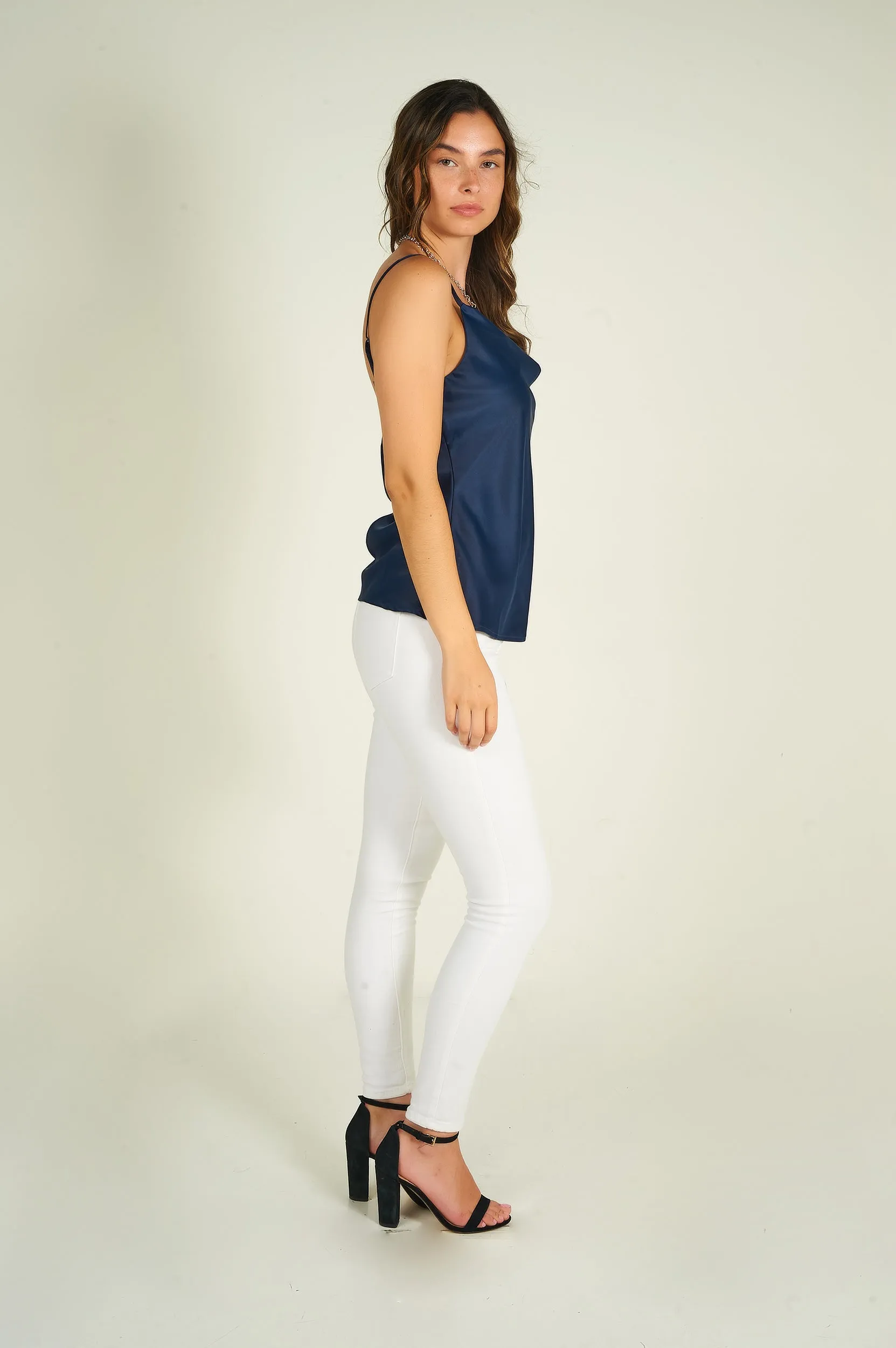 Camisole en satin - 99911-SCH010 - (E-B6)