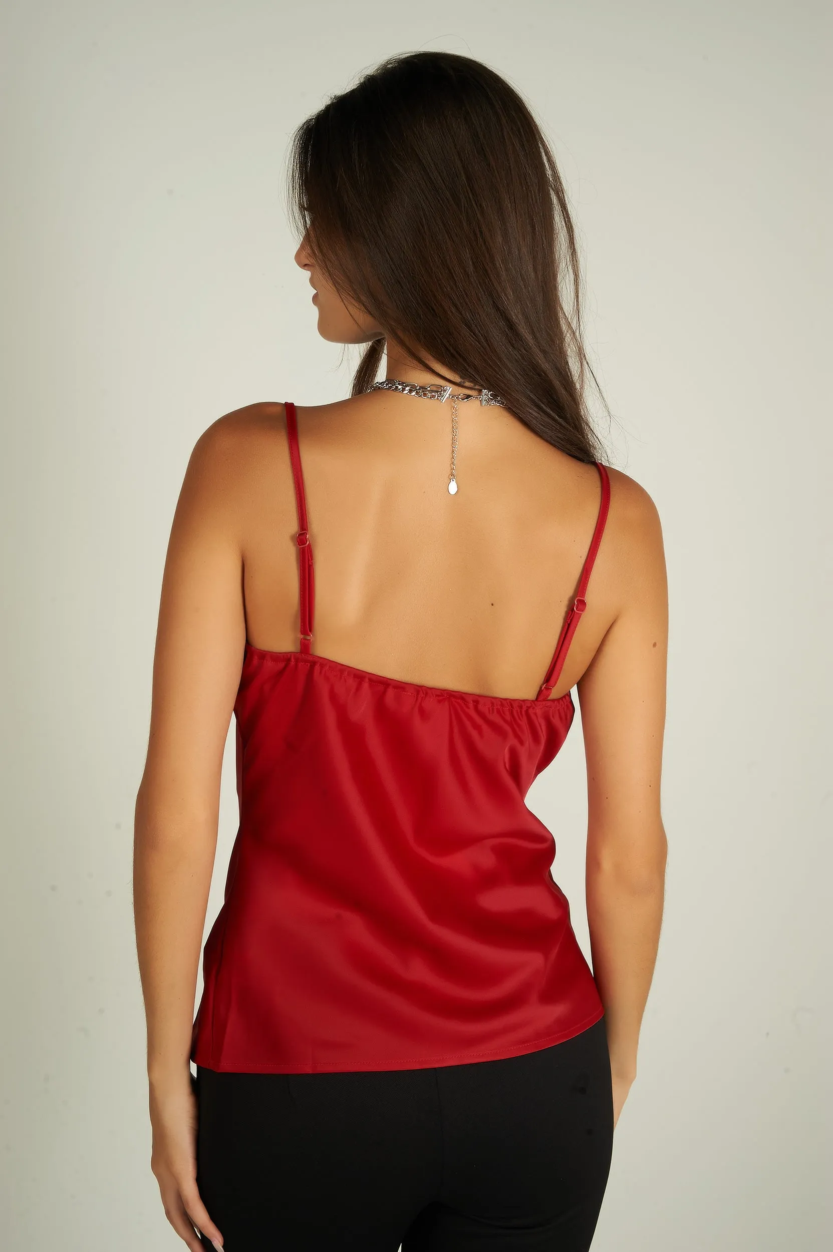 Camisole en satin - 99911-SCH010 - (E-B6)