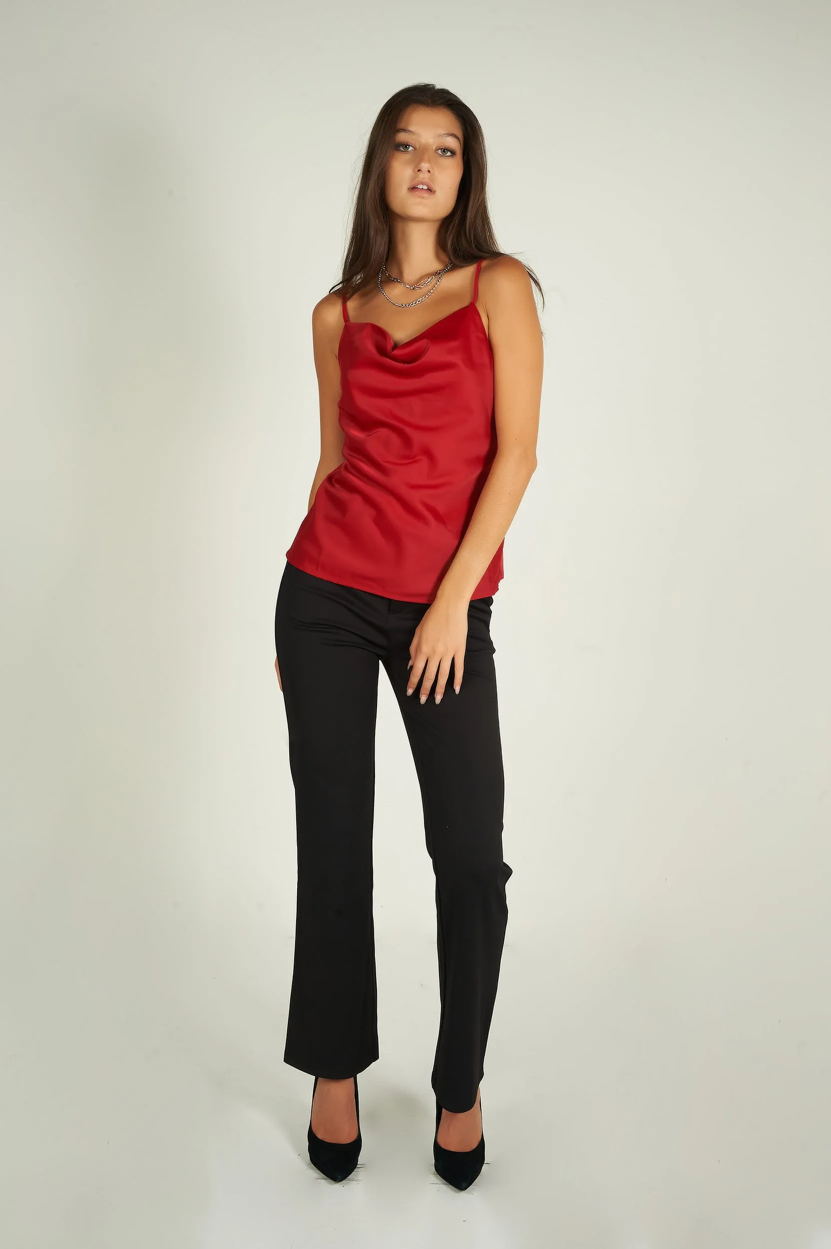 Camisole en satin - 99911-SCH010 - (E-B6)