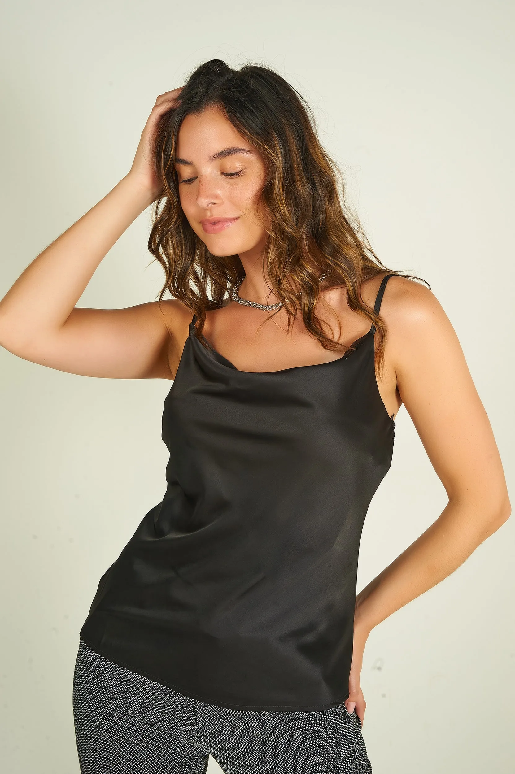 Camisole en satin - 99911-SCH010 - (E-B6)