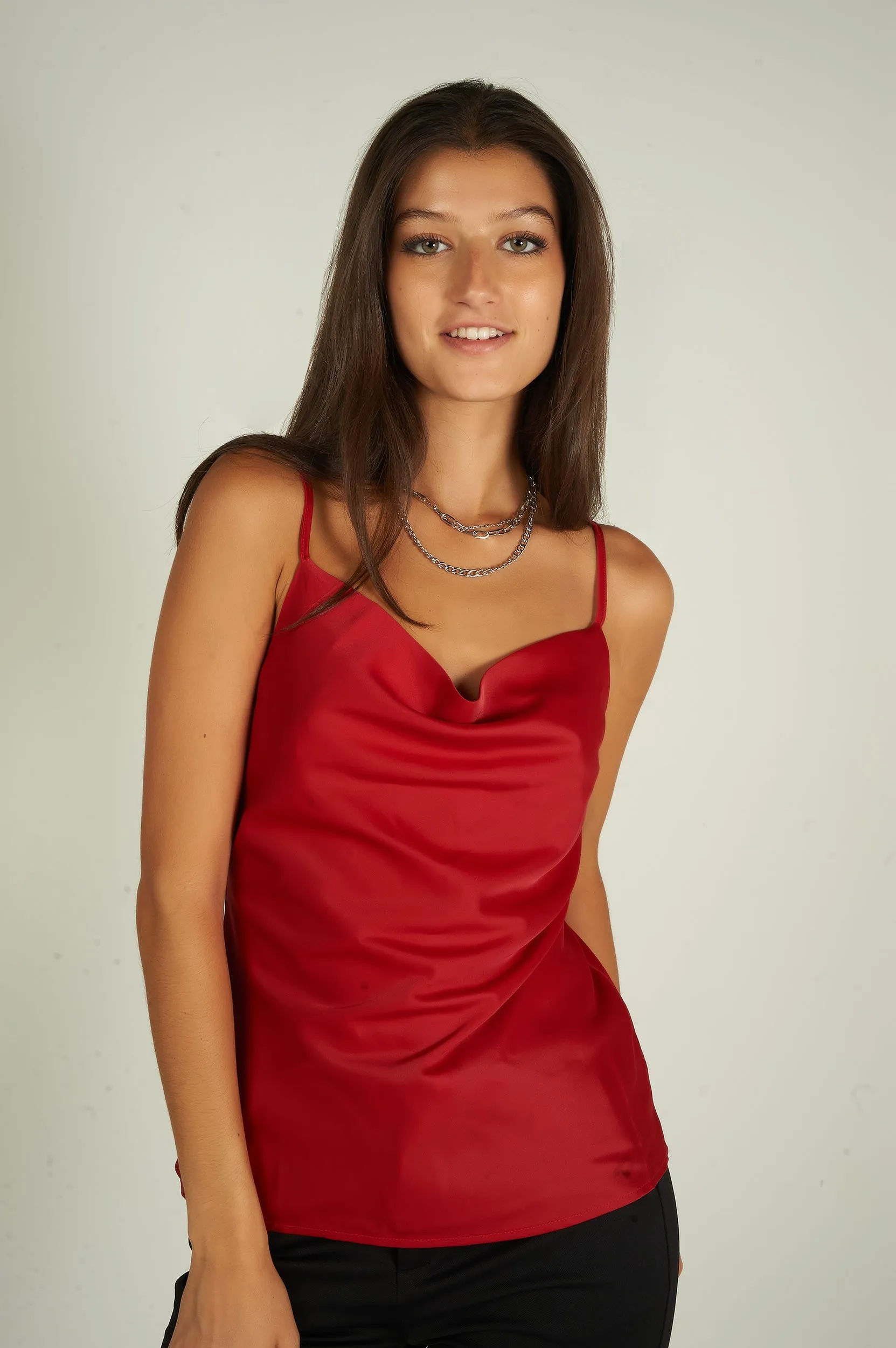 Camisole en satin - 99911-SCH010 - (E-B6)