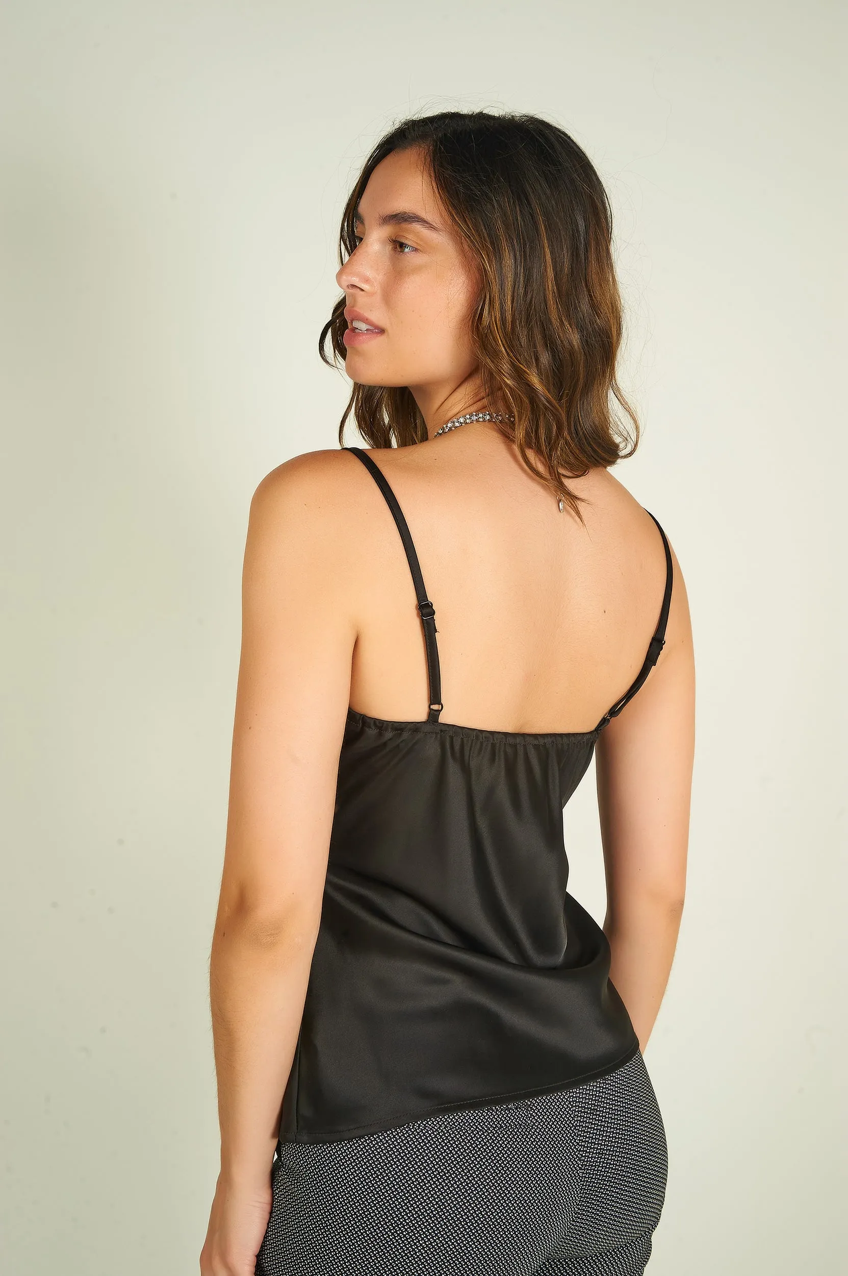 Camisole en satin - 99911-SCH010 - (E-B6)