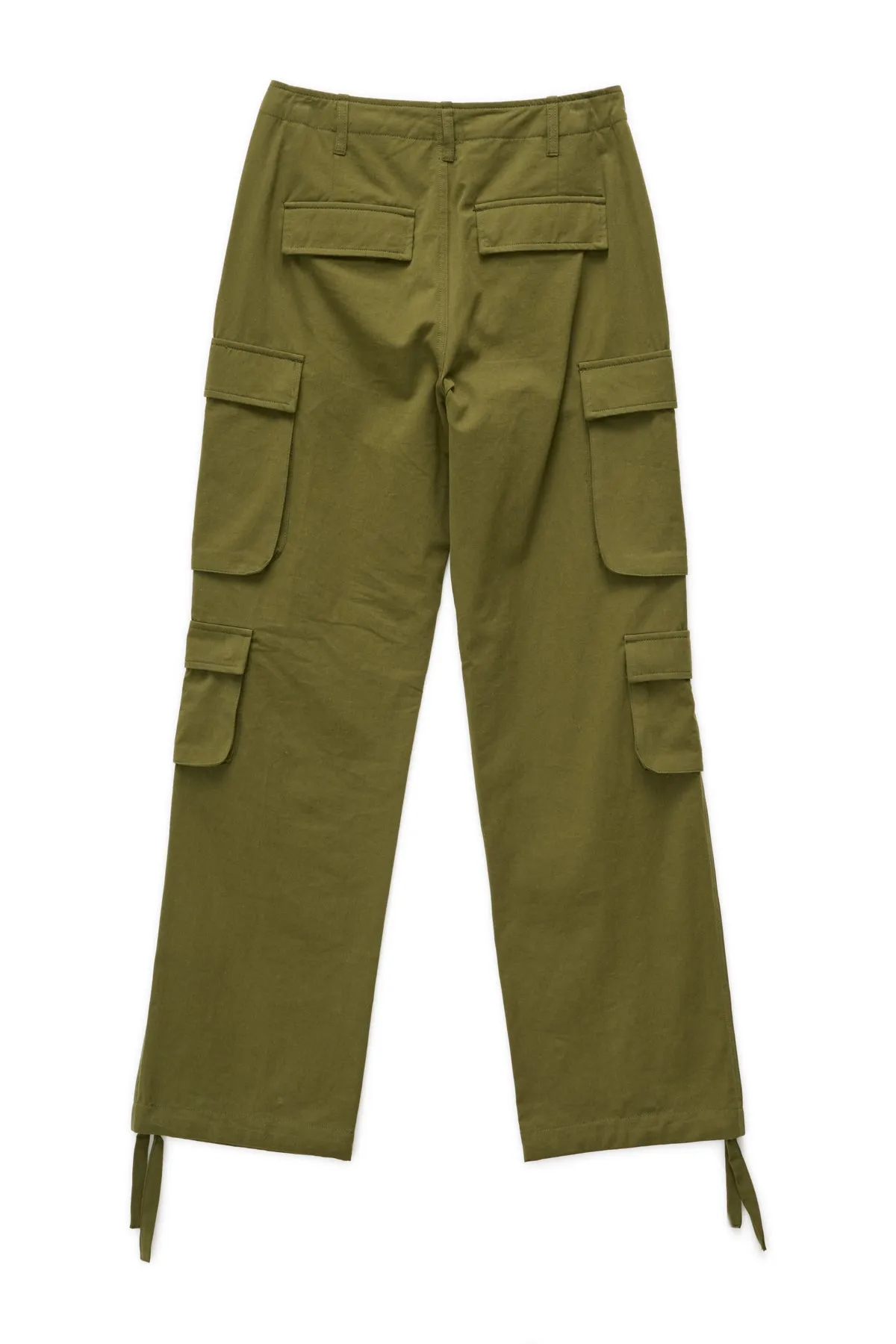 CHLOE CARGO PANT - Flight Green