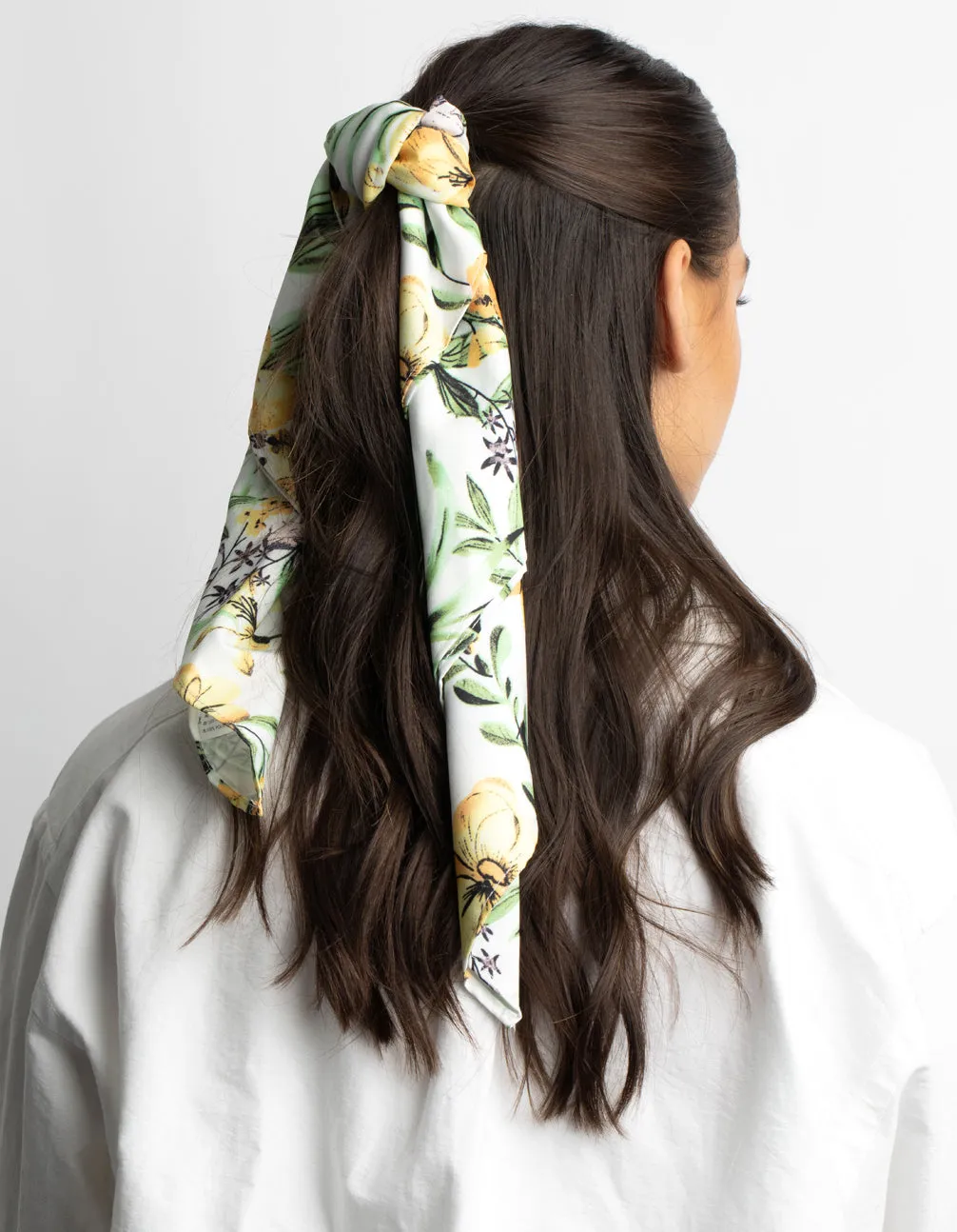 Colourful Floral Lilly Bandana Hair Scarf