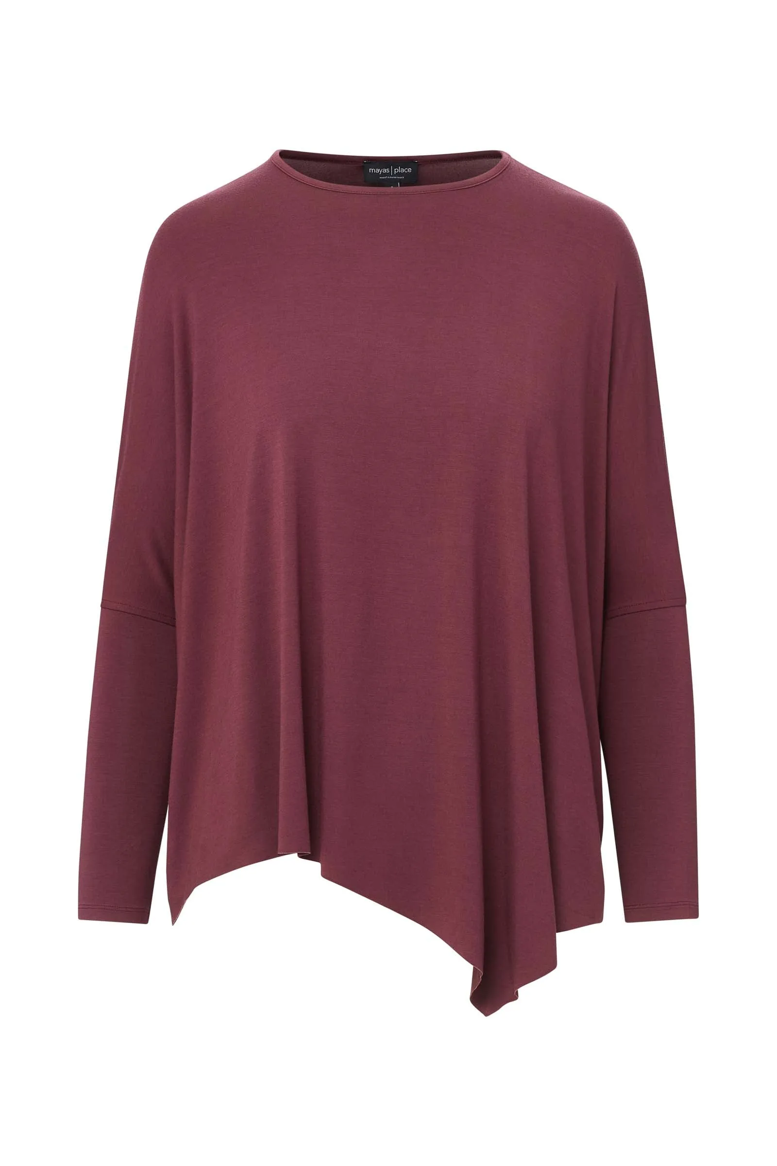 EDEN TOP SOLID JERSEY (MERLOT)