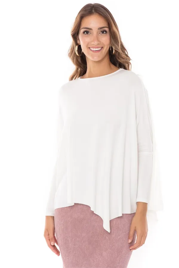 EDEN TOP SOLID JERSEY (WHITE)