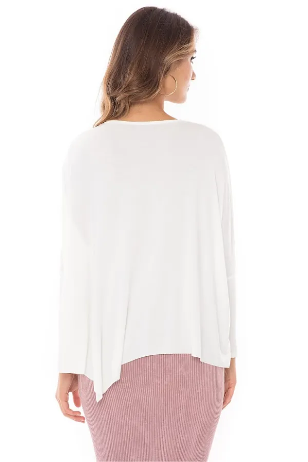 EDEN TOP SOLID JERSEY (WHITE)