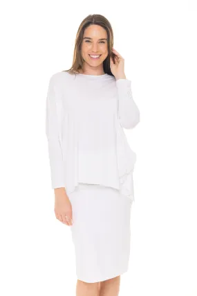 EDEN TOP SOLID JERSEY (WHITE)