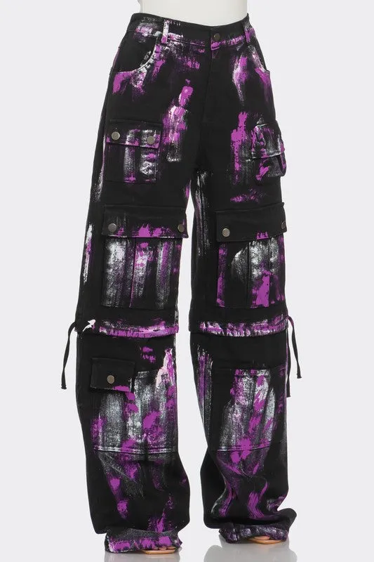 Graffiti Vibe Urban Cargo Pants