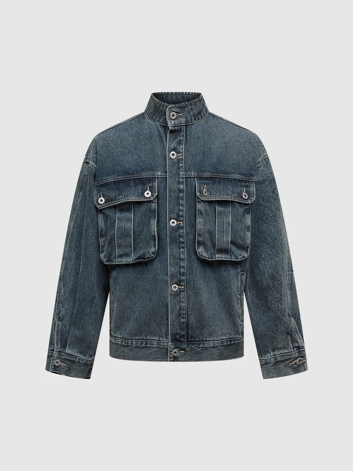 Guru Collar Denim Jackets