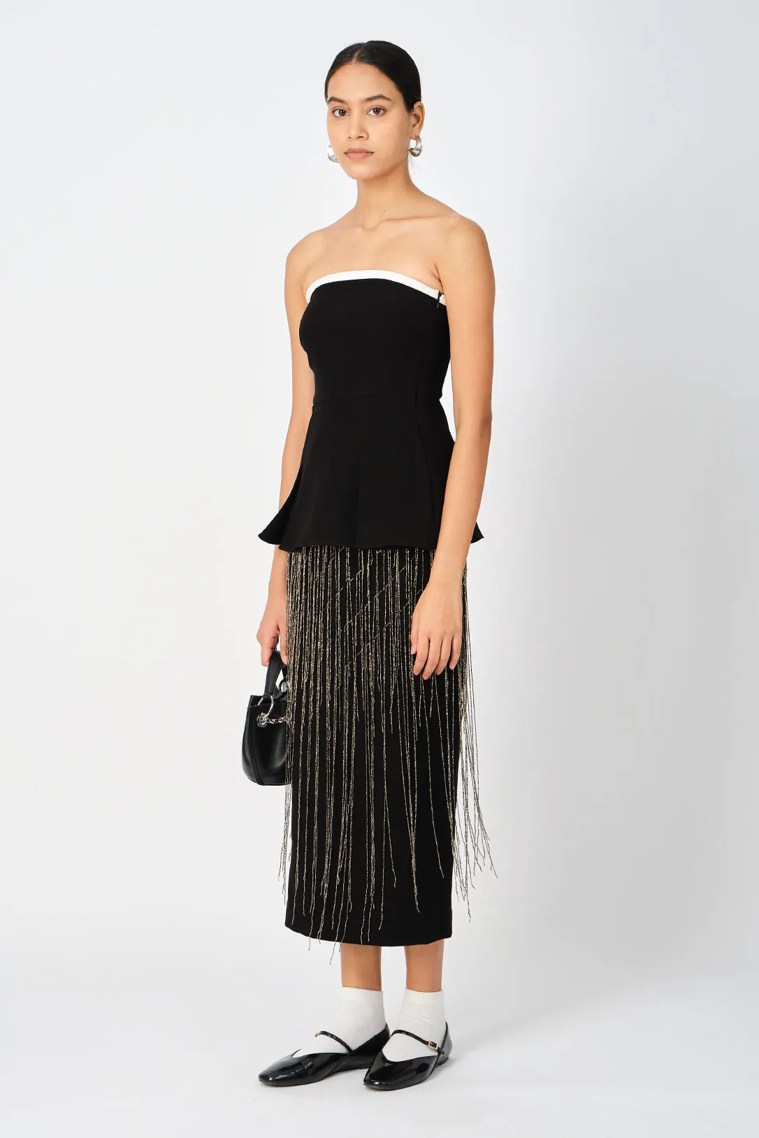 Hannah fringe skirt