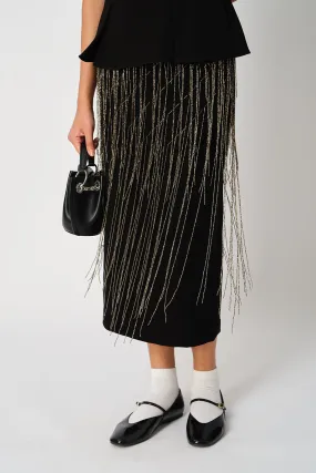 Hannah fringe skirt