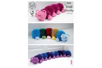 King Cole Tinsel Chunky Yarn - All Colours