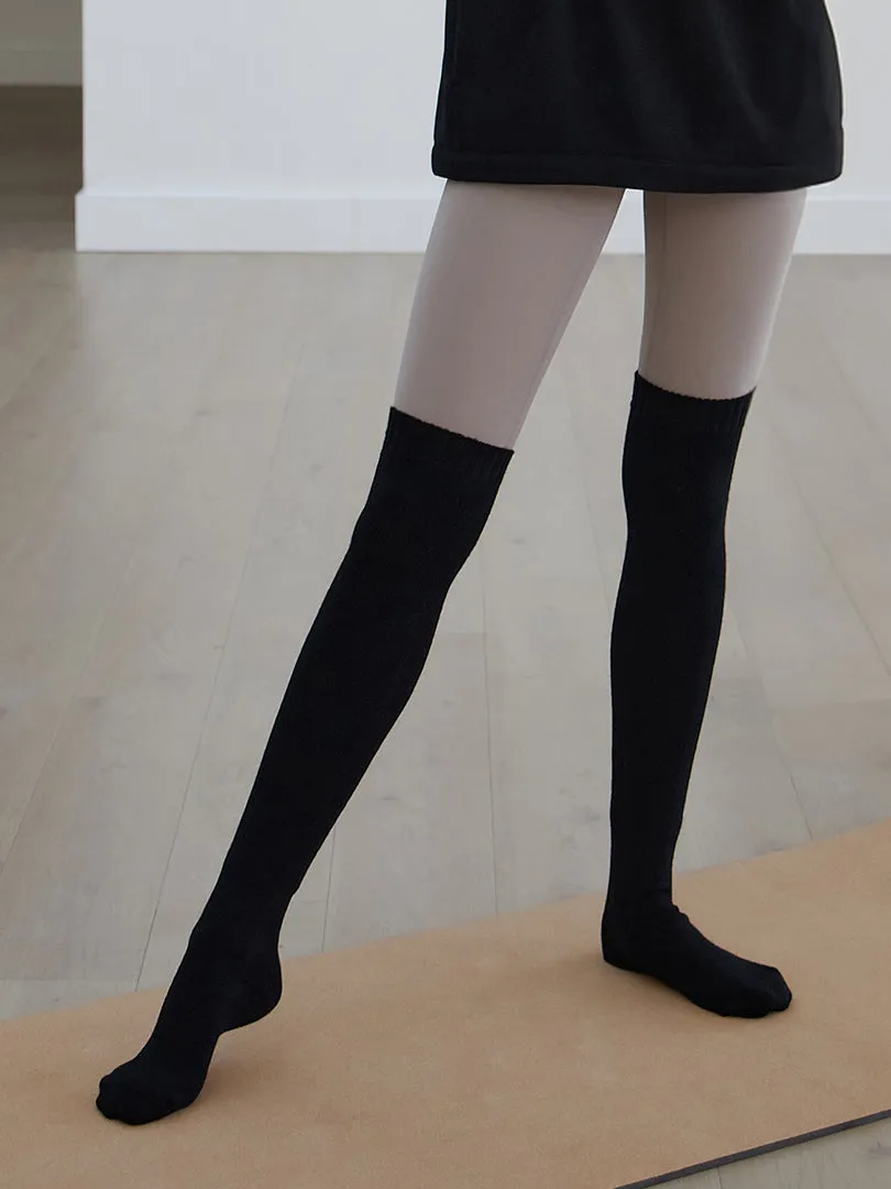 Knit Knee High Socks