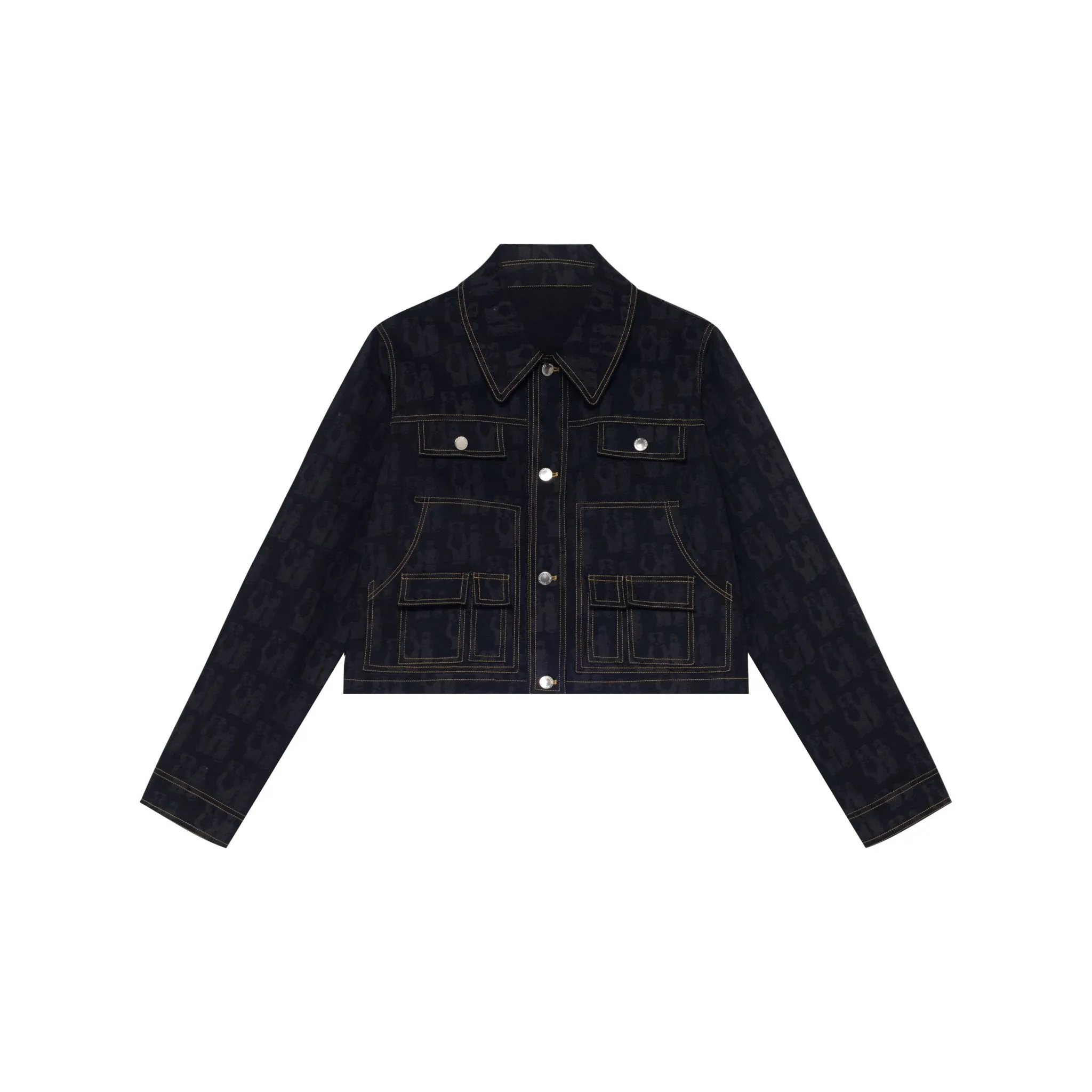 Laser Printed Denim Jacket