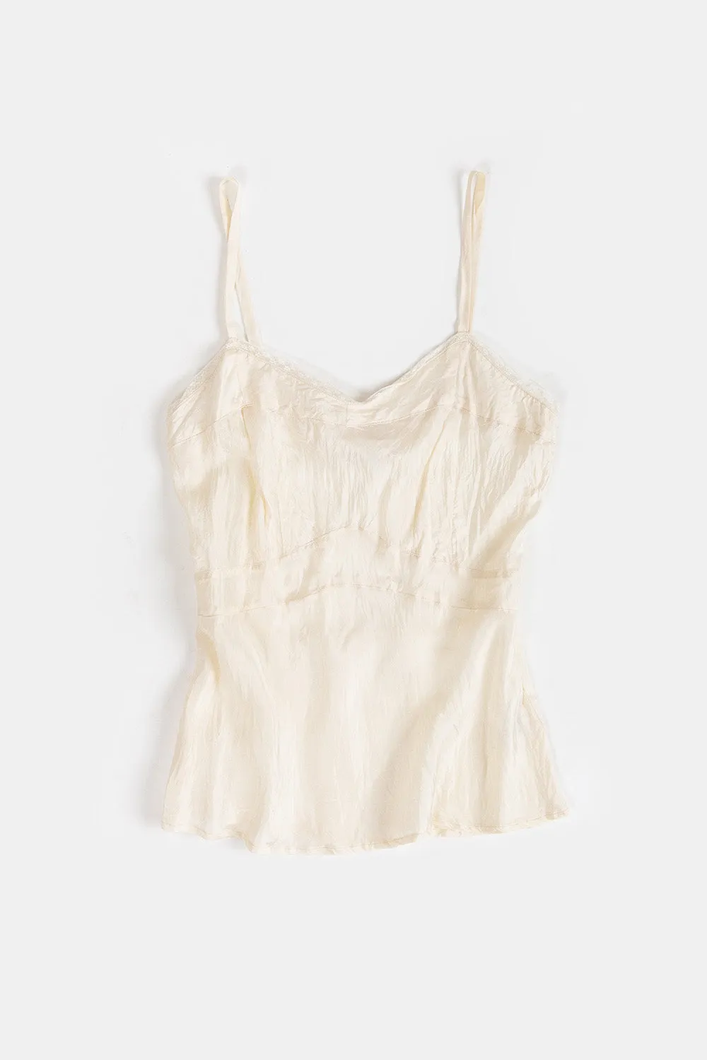 Lolita Silk Camisole in Ivory