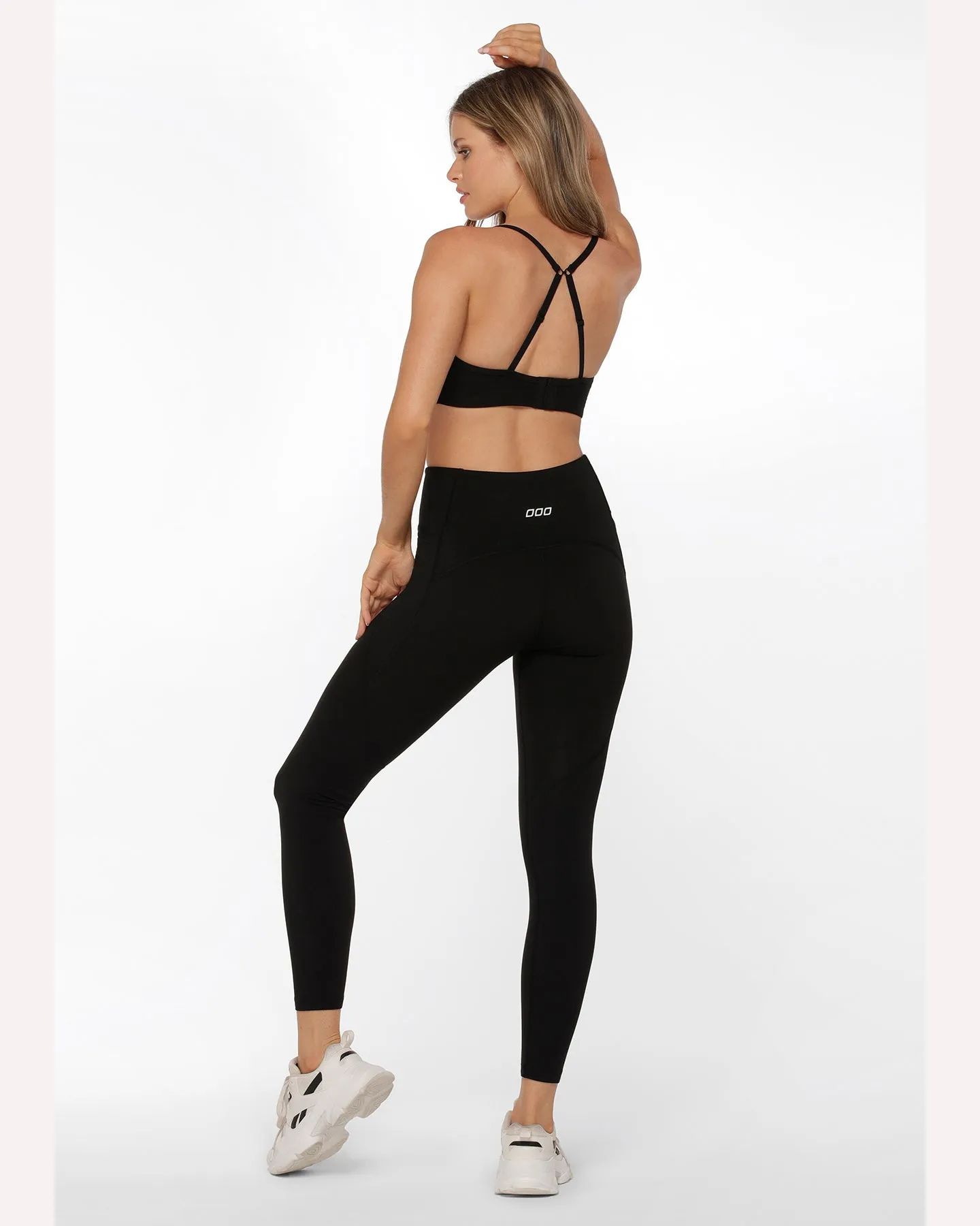 Lorna Jane Amy Phone Pocket Full Length Tech Leggings - Black