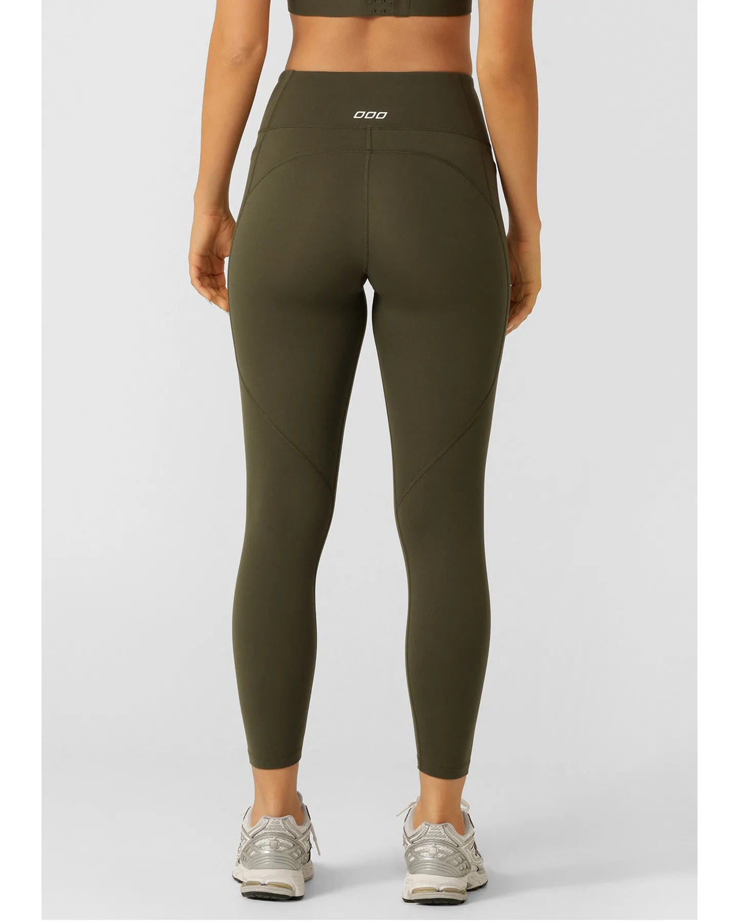 Lorna Jane Amy Phone Pocket Tech Ankle Biter Legging -  Luxury Green