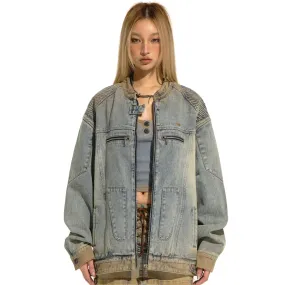 Mud Biker Denim Jacket