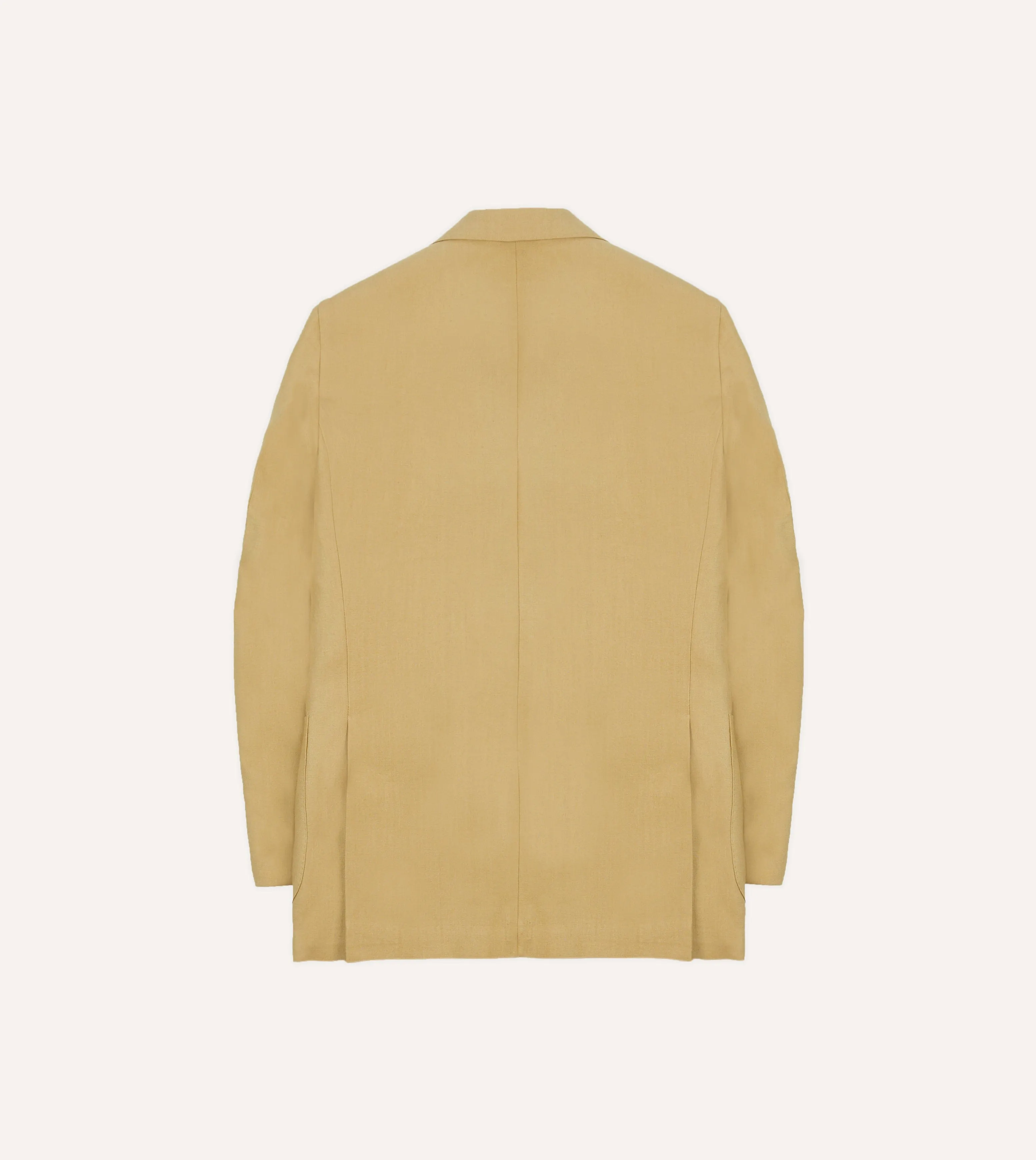 Sand Irish Linen Tailored Jacket