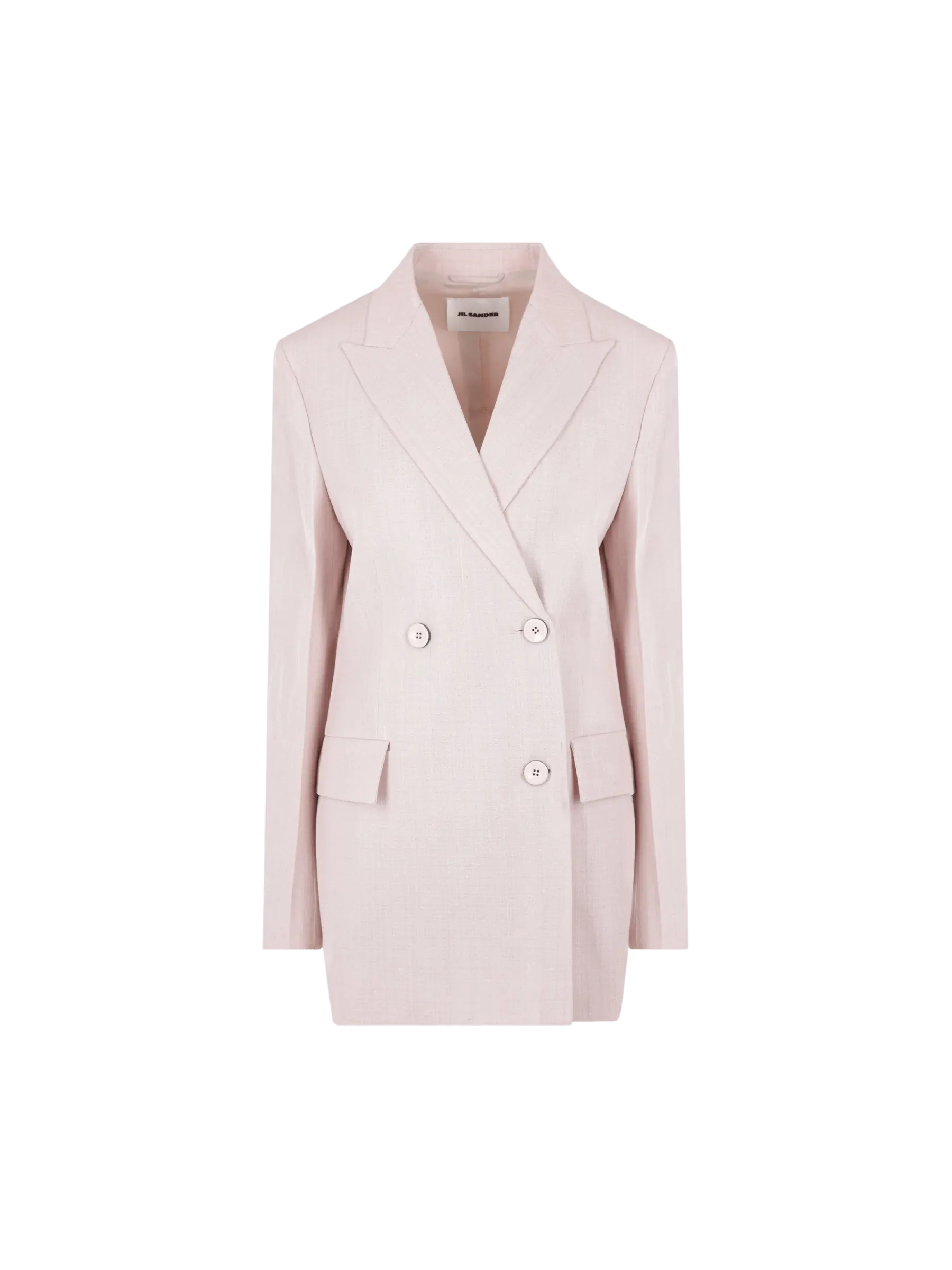 Tailored Silk Blend Blazer