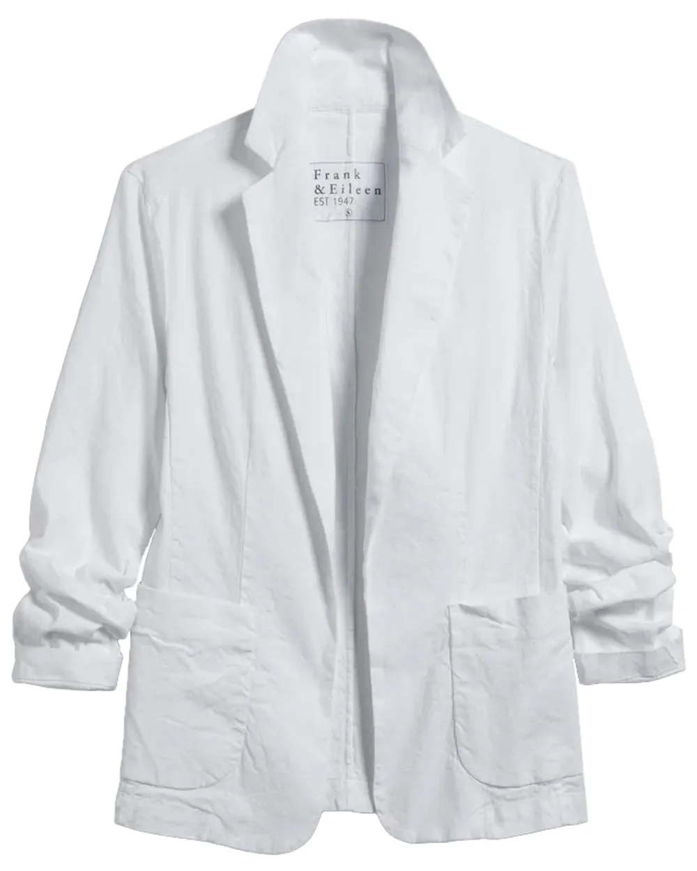 White Linen Dublin Tailored Blazer