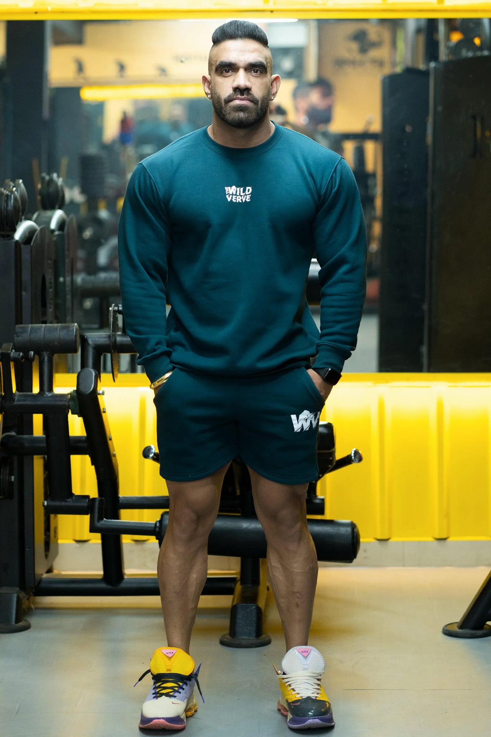 Wild Motion Urban Sweatshirt (TEAL BLUE)