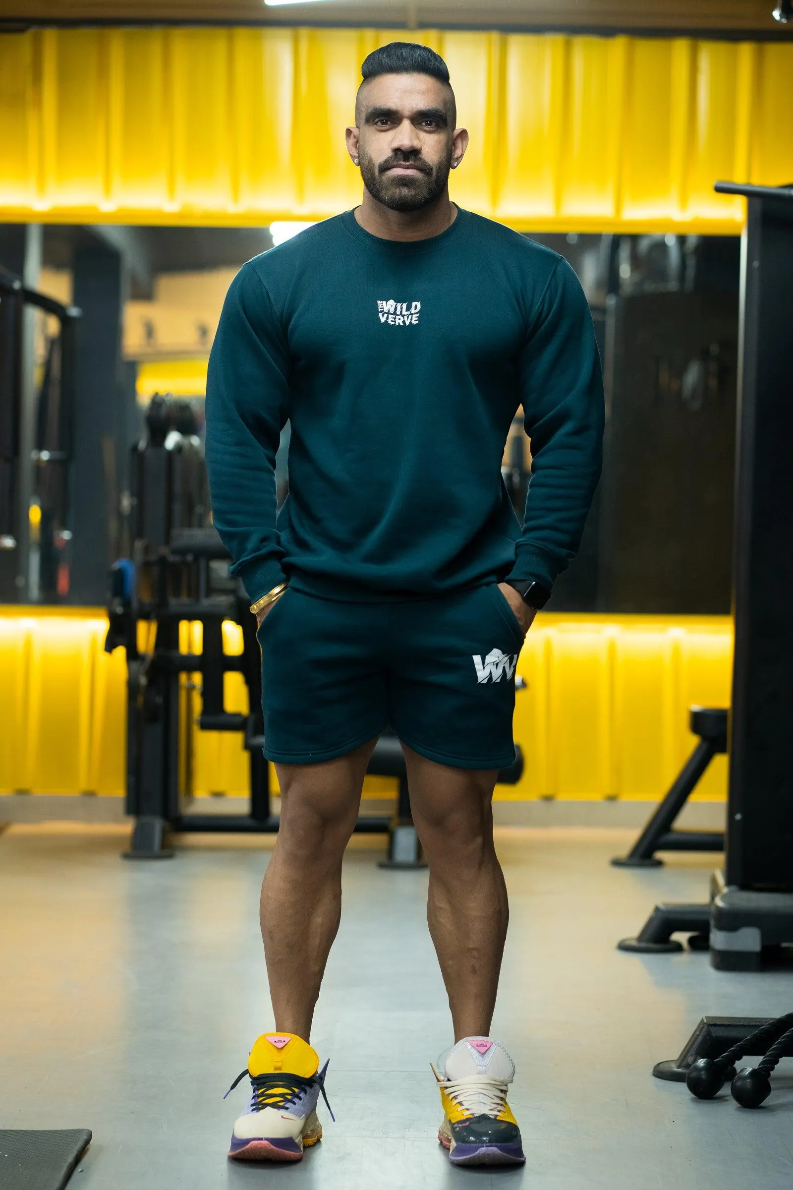 Wild Motion Urban Sweatshirt (TEAL BLUE)