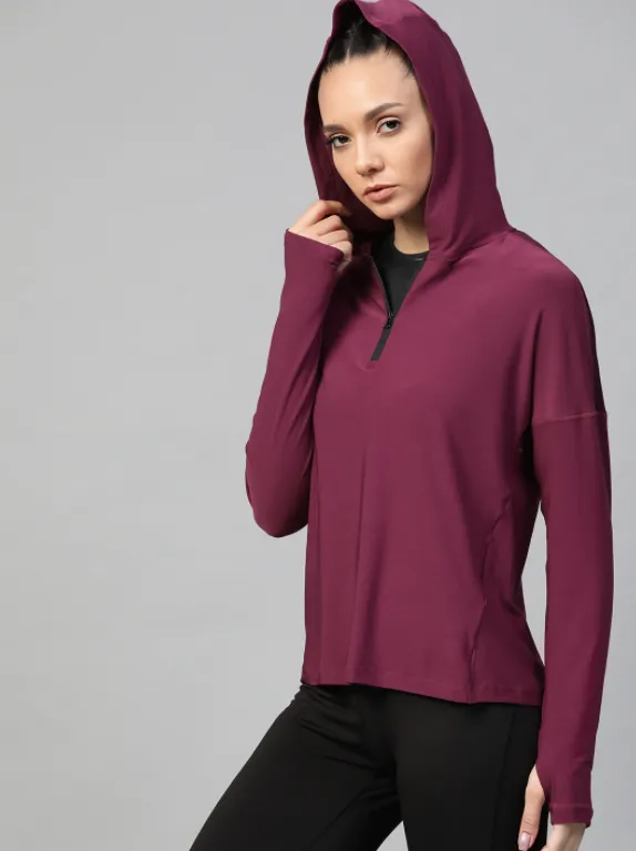 Women's Hooded Training top