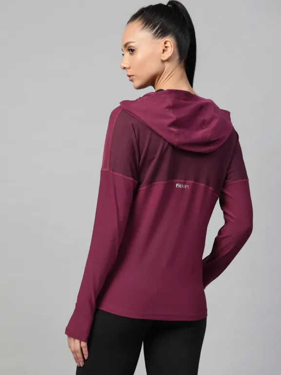 Women's Hooded Training top